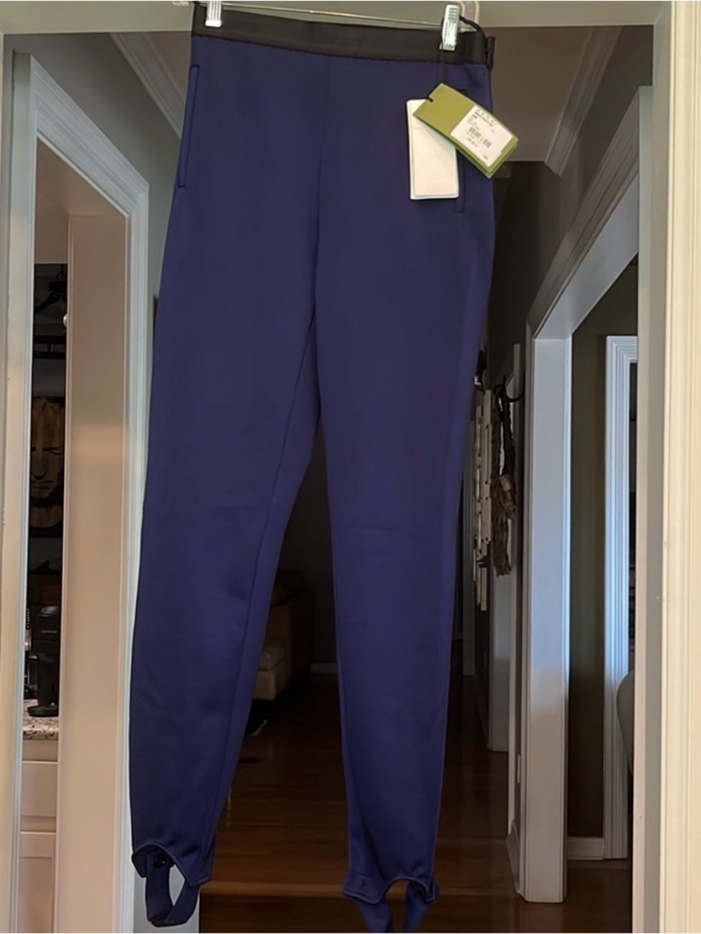 Gucci Blue Stirrup Pants/Slacks Size 6